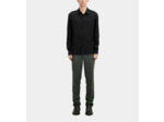 Chemise Jacquard Noire Avec Têtes De Mort black