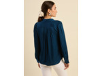 Blouse fluide à col V