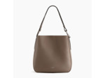 Grand sac hobo Madeleine en cuir grainé