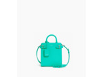 Petit sac à main vertical Emilie en cuir signature T