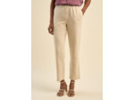 Pantalon 7/8 coton & lin