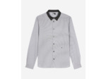 Chemise a manches longues col classique black white