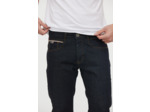 Jean taille medium, coupe droite