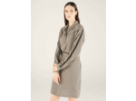 Robe carreaux noirs
