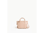 Mini cabas Grâce en cuir grainé
