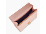 Grand sac bandoulière Eva en cuir grain caviar