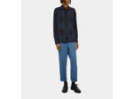 Chemise Manches Longues Imprimee blue