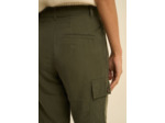 Pantalon cargo coupe droite
