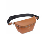 Le cuir lisse sac banane