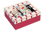 FLOWERY Coffret 4 mugs 30cl