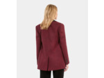 Blazer Pied De Poule Noir Et Rouge black - red