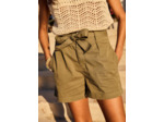 Short taille haute ceinturé