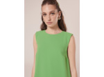 Robe Roxy Vert en Polyester