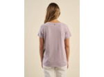 Tee-shirt col V en coton