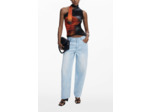 T-Shirt Sans Manches En Maille – Femme