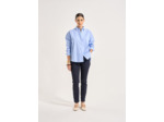 Chemise oversize à rayures en coton