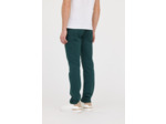 Pantalon straight fit, taille haute, jambe droite