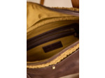 Banane en cuir et jute GABRIEL XL
