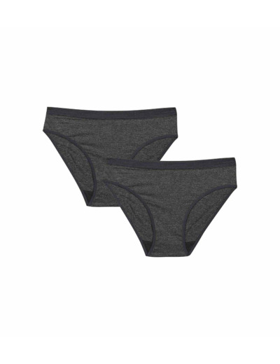 Culotte Chiné Foncé pour fille en microfibre Dim Micro