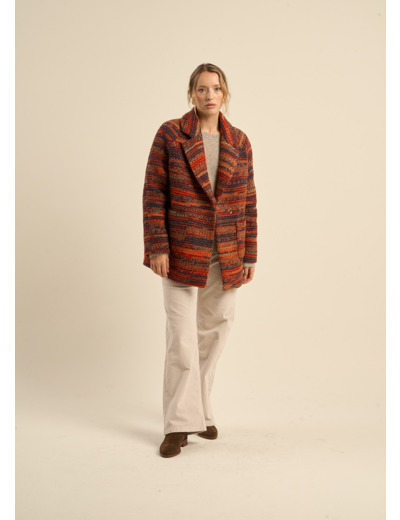 Veste courte en laine