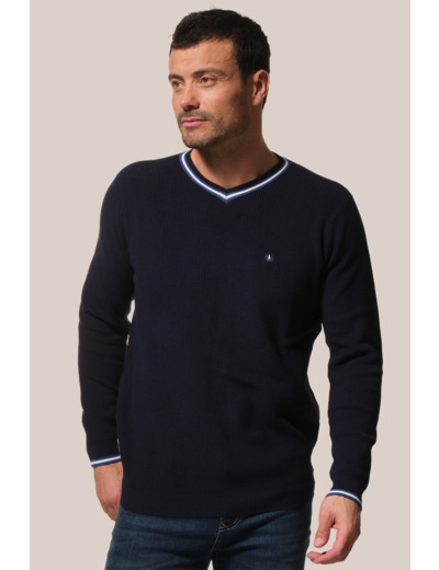 Pull homme uni Capelan