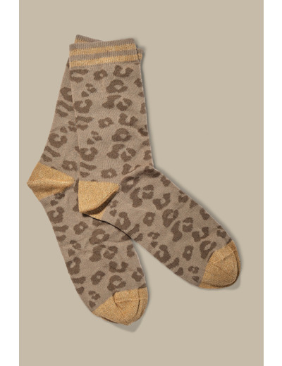 Chaussettes léopard enfant