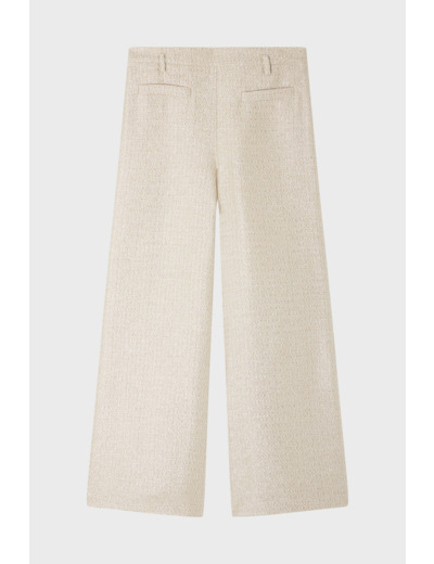 Pantalon large doré - CALYSTA