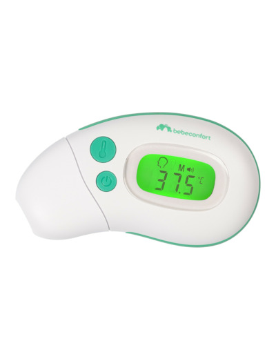 Mini thermométre 4 en 1 Blanc