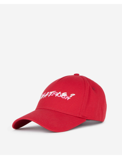 Casquette What Is Rouge kaki grey