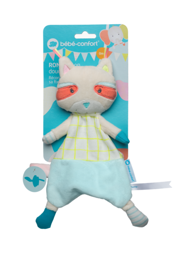 Doudou raton laveur ROMEO Multico