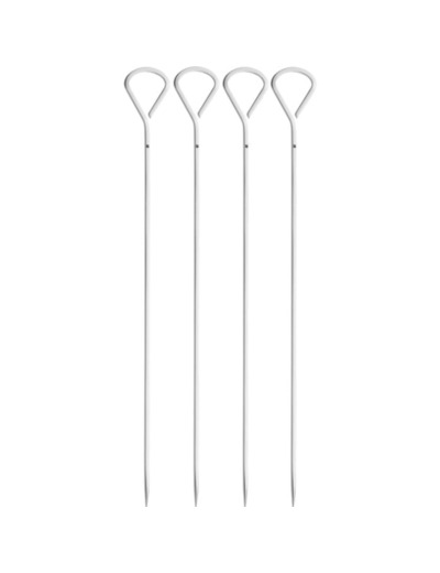Petites brochettes pour barbecue ensemble de 4 pièces