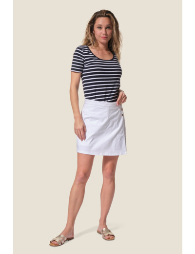 Jupe-short femme avec boutons Nymeria