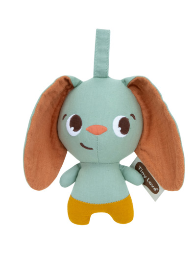 Doudou hochet Bleu
