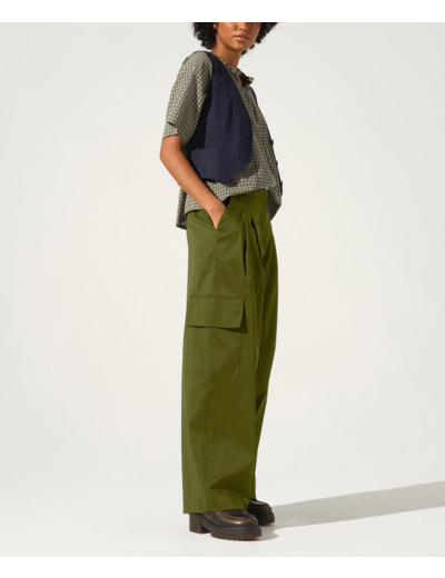 Pantalon large army