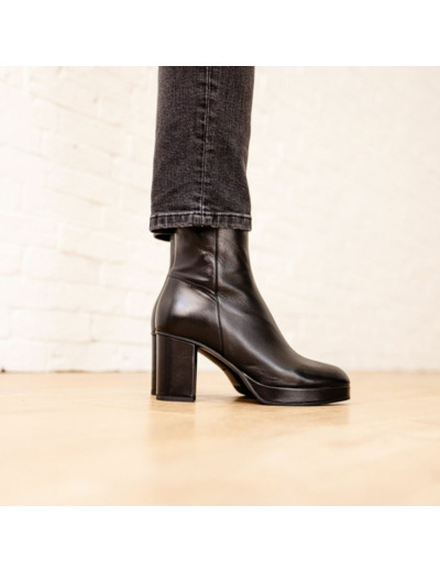 Bottines hiver Femme Camara Noir