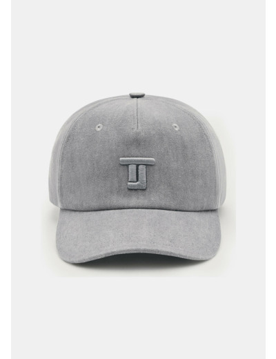 Casquette Carole grise en denim