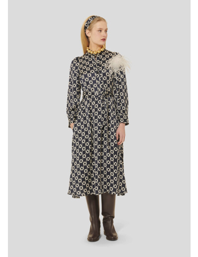 Robe Rivoltina Nuit en Viscose