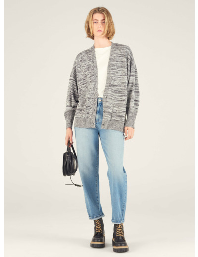 Cardigan cendre