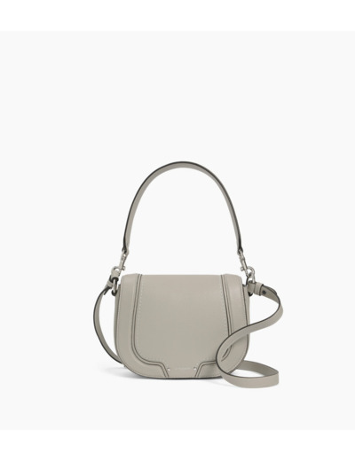 Sac bandoulière moyen modèle Ella en cuir grainé