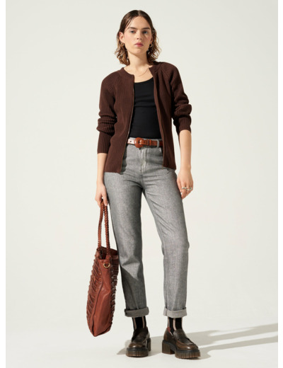 Jean slim argent