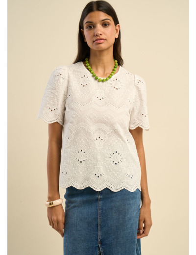 Blouse broderie anglaise