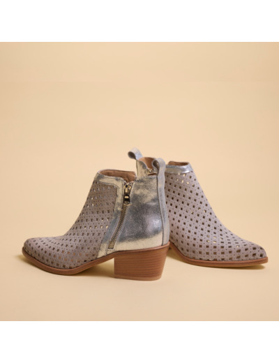 Bottines ete Femme Rossa Gris