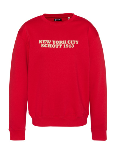 Sweatshirt imprimé col rond