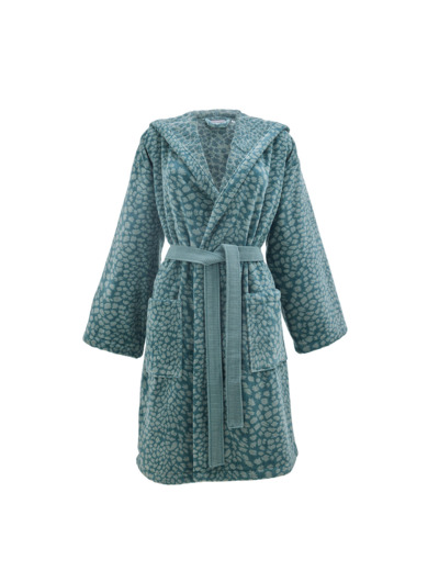 PEIGNOIR À CAPUCHE | Imaginaire - Bleu nuit