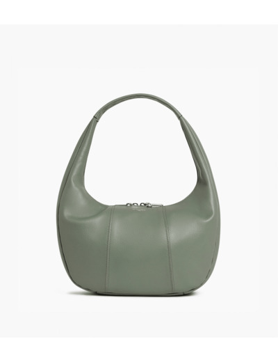 Grand sac hobo Juliette en cuir grainé