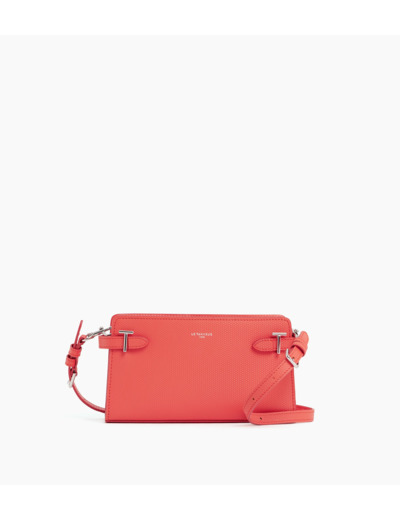 Petit sac à bandoulière Emilie en cuir signature T