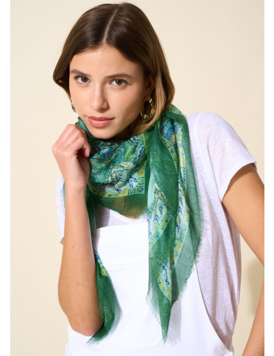 Foulard imprimé cachemire