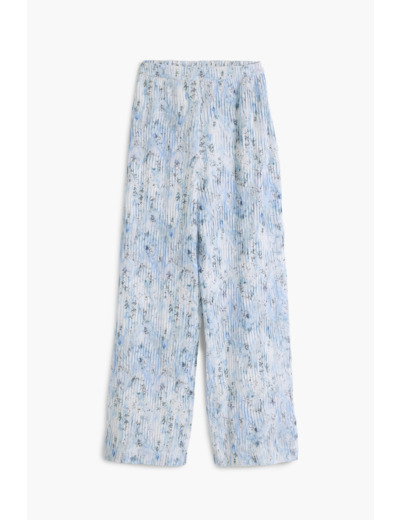 Pantalon Long En Tissu – Femme