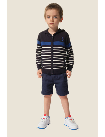 Veste garçon zippée Auckland