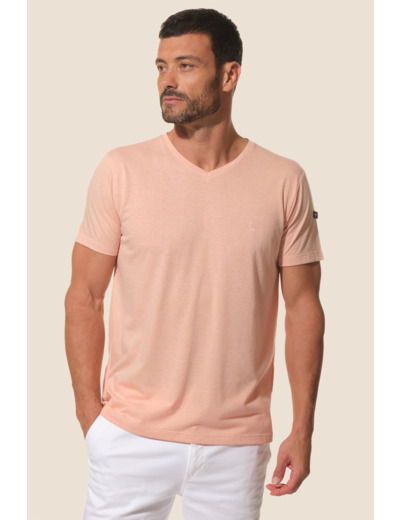 Tee-shirt homme col V Fabio